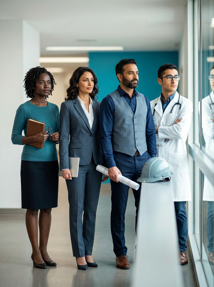 Doctor preparing for next career step